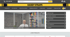 Desktop Screenshot of handystraps.co.uk